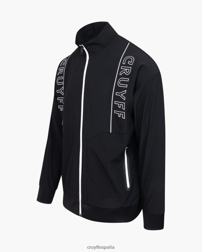 camiseta dex Cruyff hombres negro D6DNB160 chaqueta