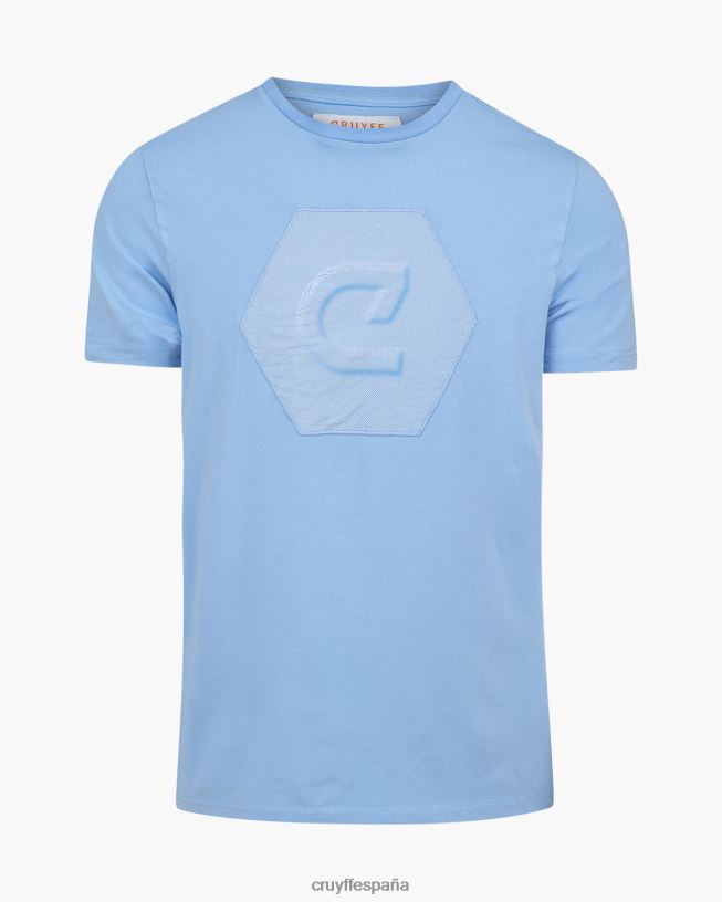 camiseta eduardo Cruyff hombres azul D6DNB693 camiseta
