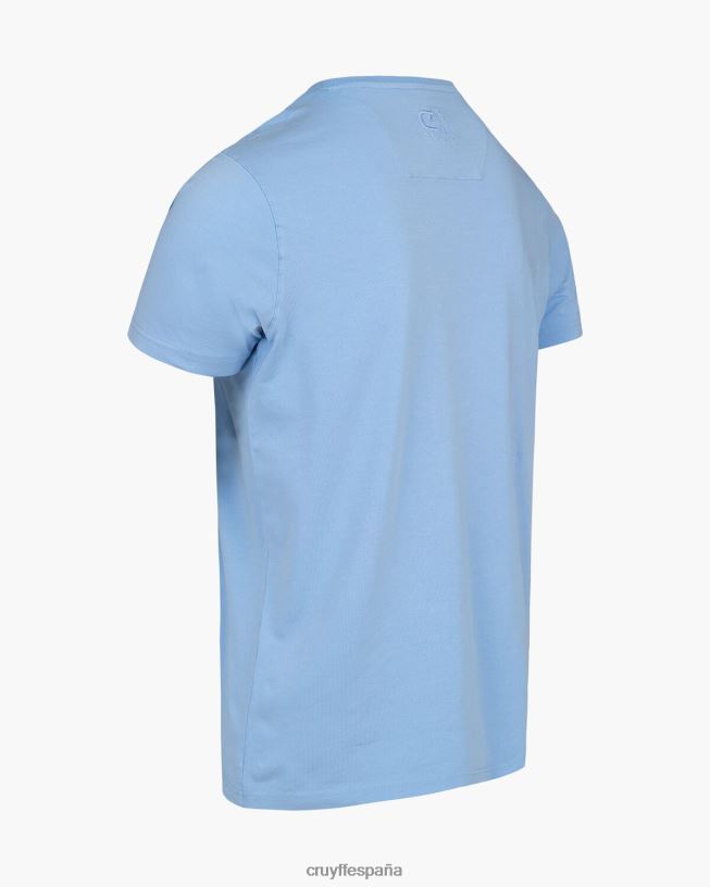 camiseta eduardo Cruyff hombres azul D6DNB693 camiseta