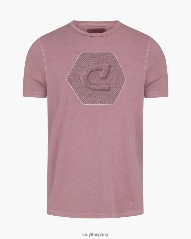 camiseta eduardo Cruyff hombres rosa D6DNB694 camiseta