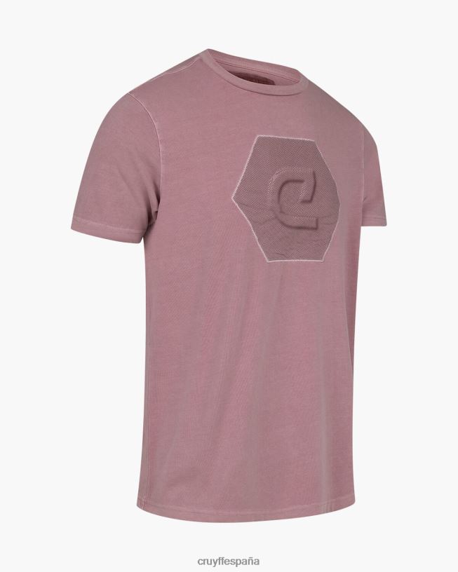 camiseta eduardo Cruyff hombres rosa D6DNB694 camiseta