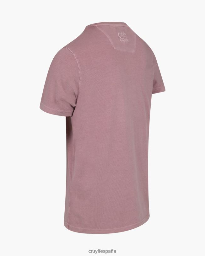 camiseta eduardo Cruyff hombres rosa D6DNB694 camiseta