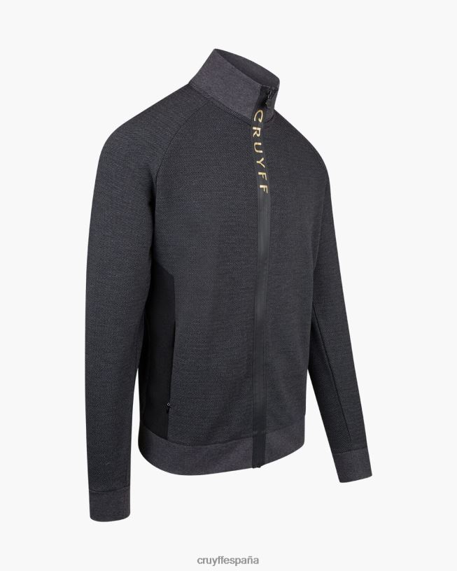 camiseta emilio Cruyff hombres negro D6DNB934 chaqueta