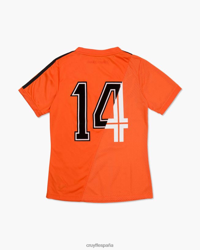 camiseta euro Cruyff mujer naranja D6DNB799 camiseta