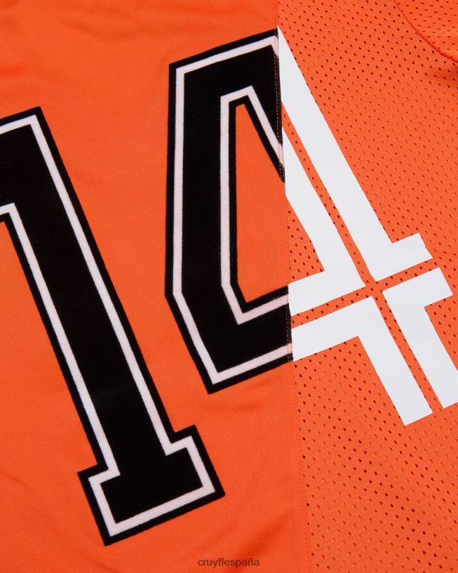 camiseta euro Cruyff mujer naranja D6DNB799 camiseta