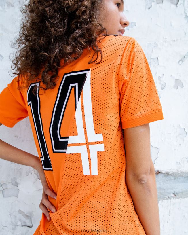 camiseta euro Cruyff mujer naranja D6DNB799 camiseta