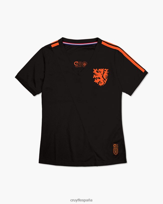 camiseta euro Cruyff mujer negro D6DNB798 camiseta