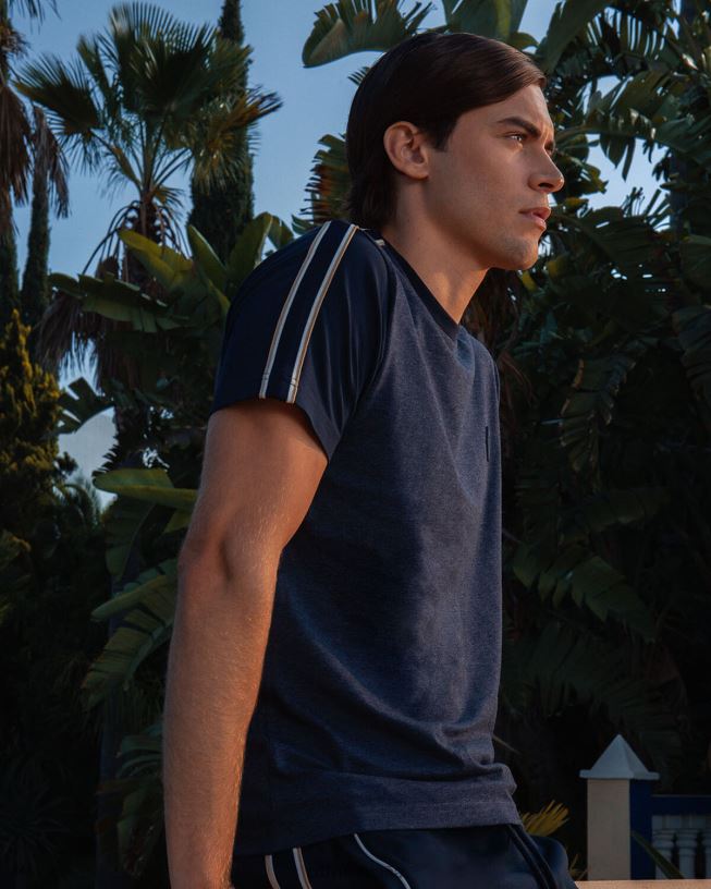 camiseta galano Cruyff hombres Armada D6DNB404 camiseta