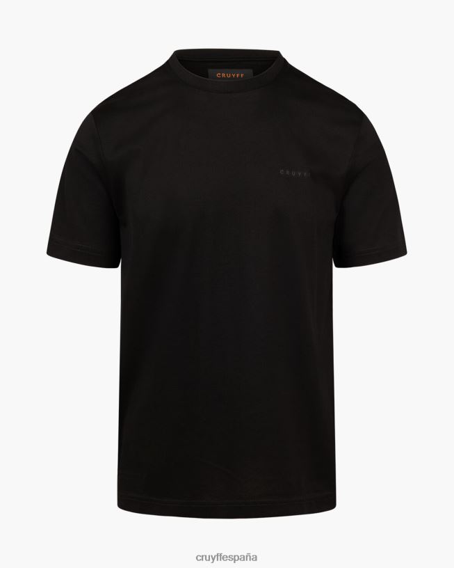 camiseta juelz Cruyff hombres negro D6DNB218 camiseta