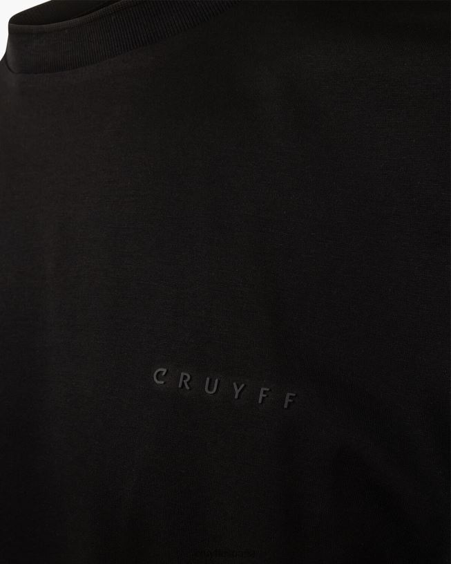 camiseta juelz Cruyff hombres negro D6DNB218 camiseta