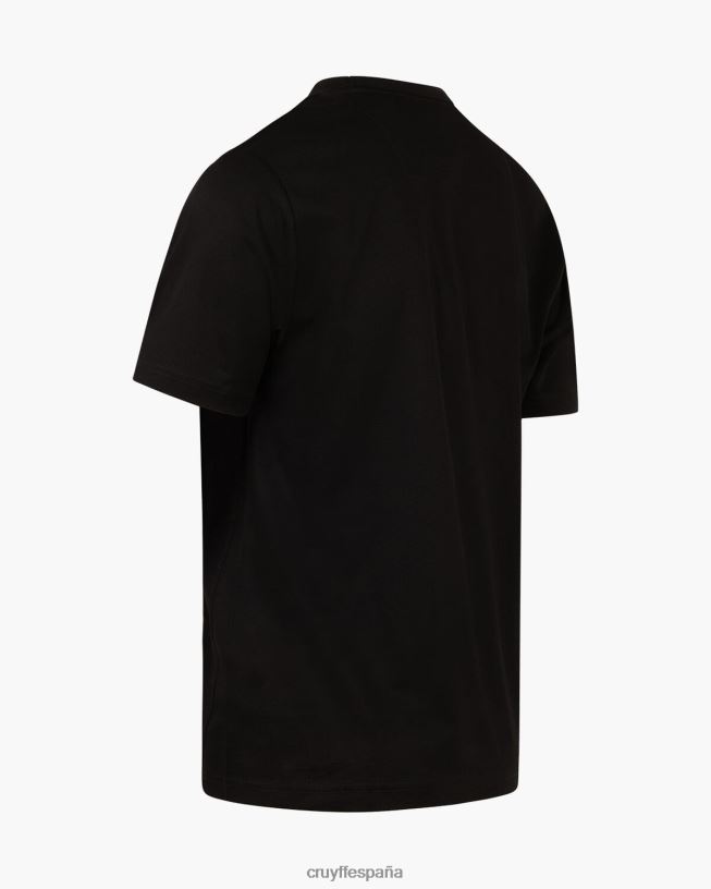 camiseta juelz Cruyff hombres negro D6DNB218 camiseta
