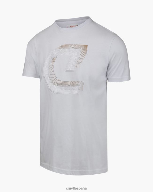 camiseta julien Cruyff hombres blanco D6DNB862 camiseta