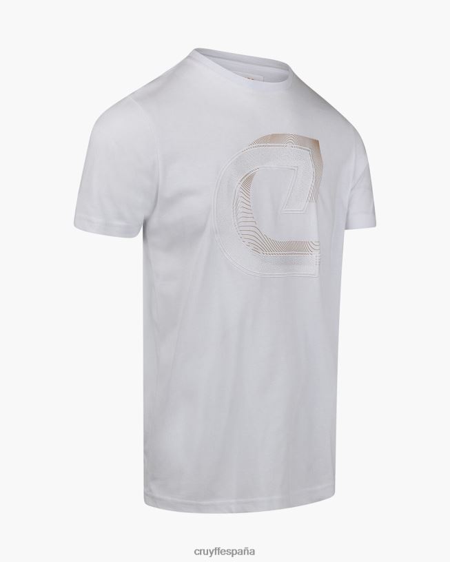 camiseta julien Cruyff hombres blanco D6DNB862 camiseta