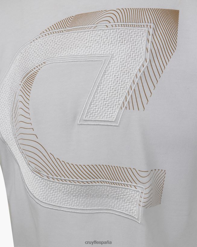 camiseta julien Cruyff hombres blanco D6DNB862 camiseta