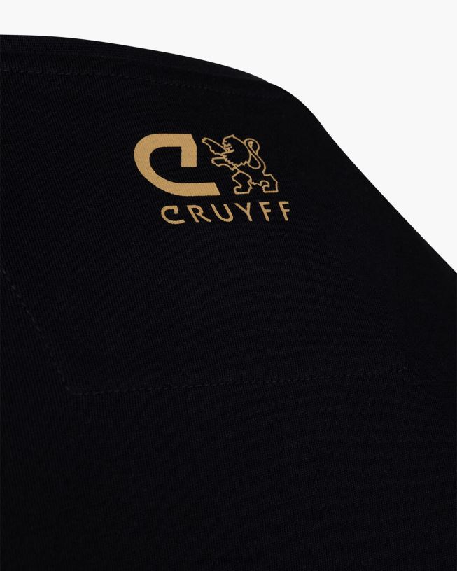 camiseta julien Cruyff hombres negro D6DNB863 camiseta