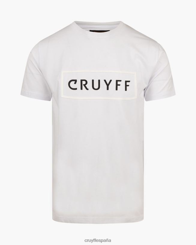 camiseta kai Cruyff hombres blanco D6DNB48 camiseta
