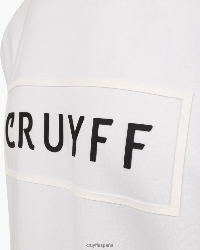 camiseta kai Cruyff hombres blanco D6DNB48 camiseta