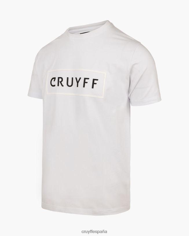 camiseta kai Cruyff hombres blanco D6DNB48 camiseta