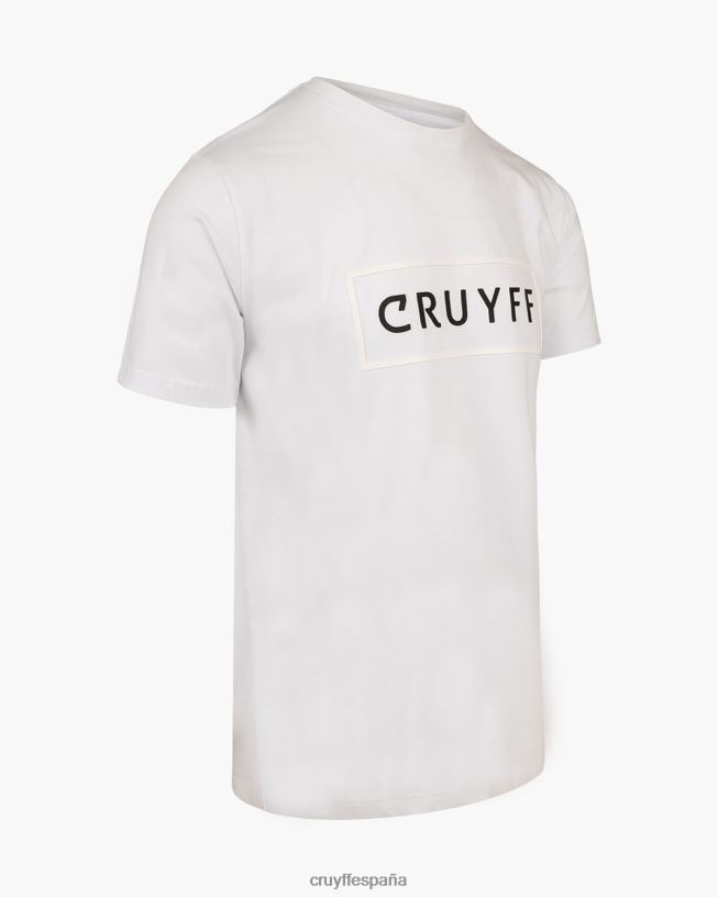 camiseta kai Cruyff hombres blanco D6DNB48 camiseta