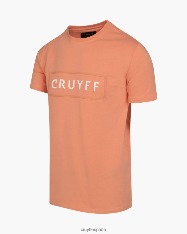 camiseta kai Cruyff hombres coral D6DNB50 camiseta