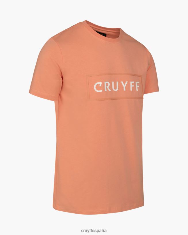 camiseta kai Cruyff hombres coral D6DNB50 camiseta