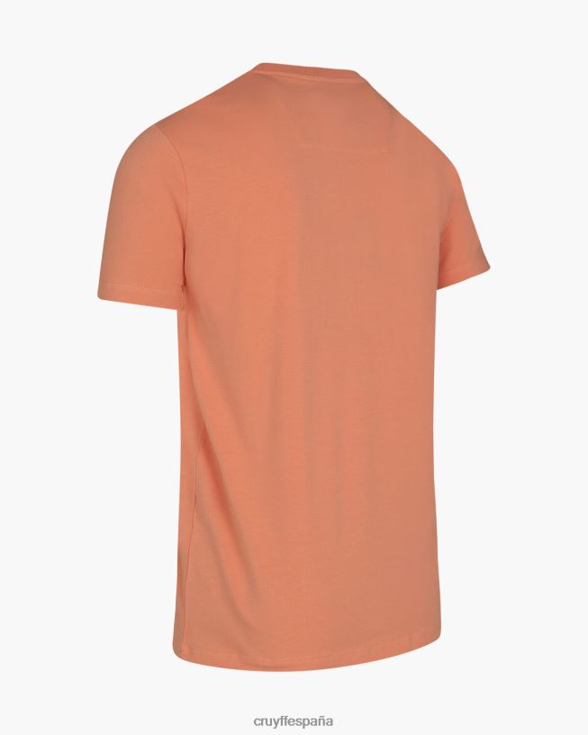 camiseta kai Cruyff hombres coral D6DNB50 camiseta