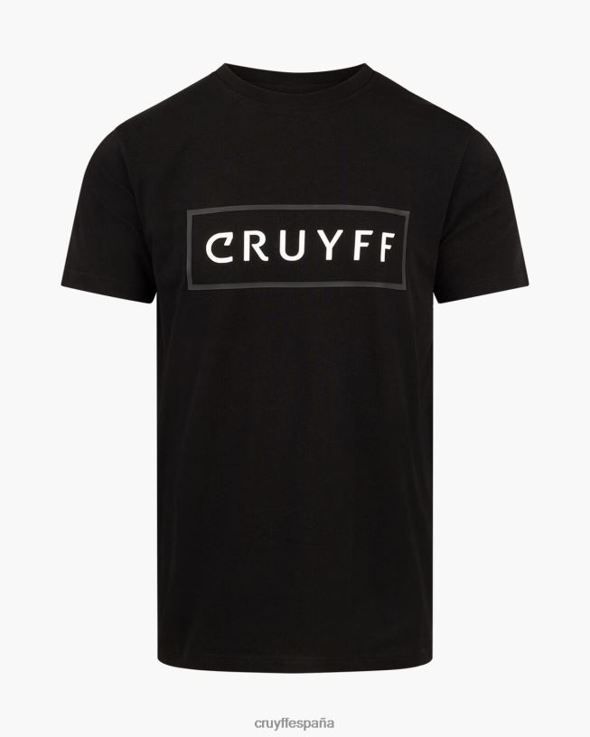 camiseta kai Cruyff hombres negro D6DNB47 camiseta