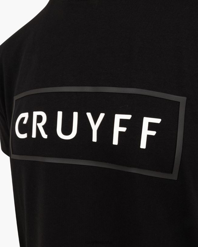 camiseta kai Cruyff hombres negro D6DNB47 camiseta