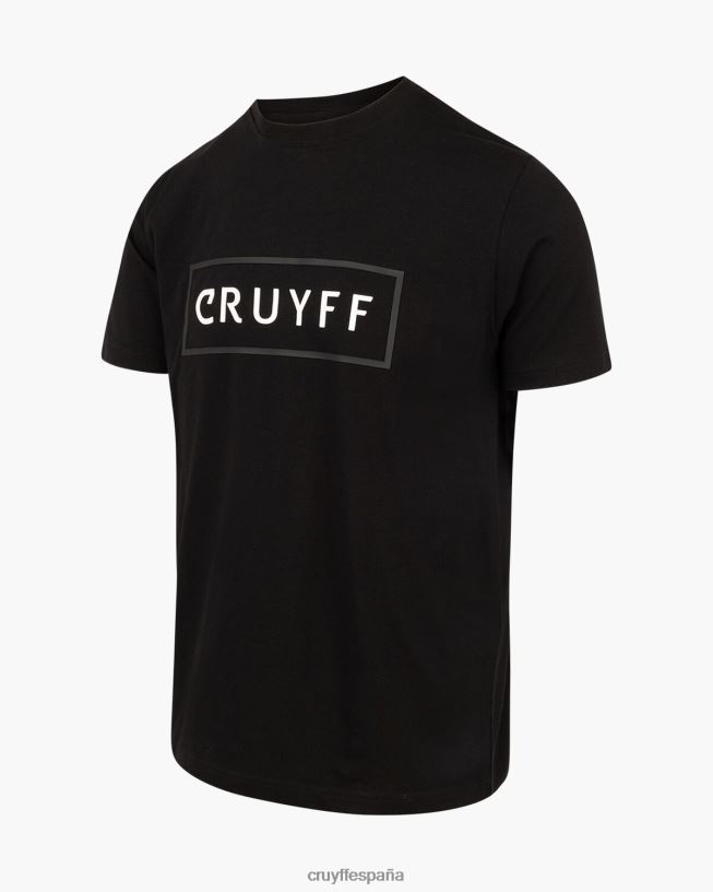 camiseta kai Cruyff hombres negro D6DNB47 camiseta