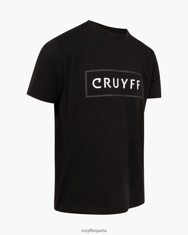 camiseta kai Cruyff hombres negro D6DNB47 camiseta