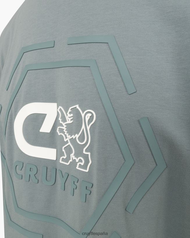 camiseta kane Cruyff hombres plomo azul D6DNB347 camiseta