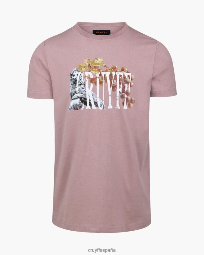 camiseta mauro Cruyff hombres rosa D6DNB866 camiseta