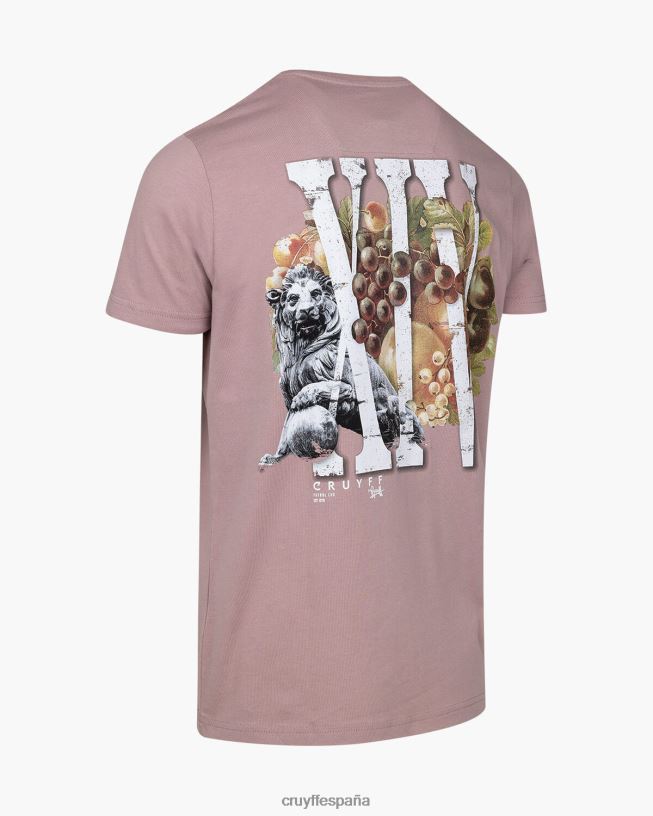 camiseta mauro Cruyff hombres rosa D6DNB866 camiseta