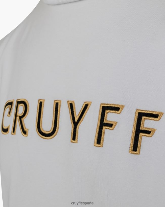camiseta sin mangas Cruyff hombres blanco D6DNB392 camiseta