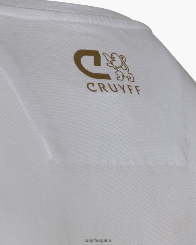 camiseta sin mangas Cruyff hombres blanco D6DNB392 camiseta