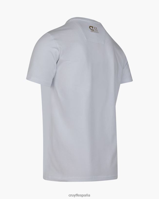 camiseta sin mangas Cruyff hombres blanco D6DNB392 camiseta