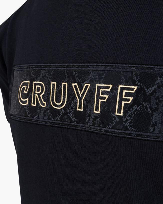 camiseta sin mangas Cruyff hombres negro D6DNB391 camiseta