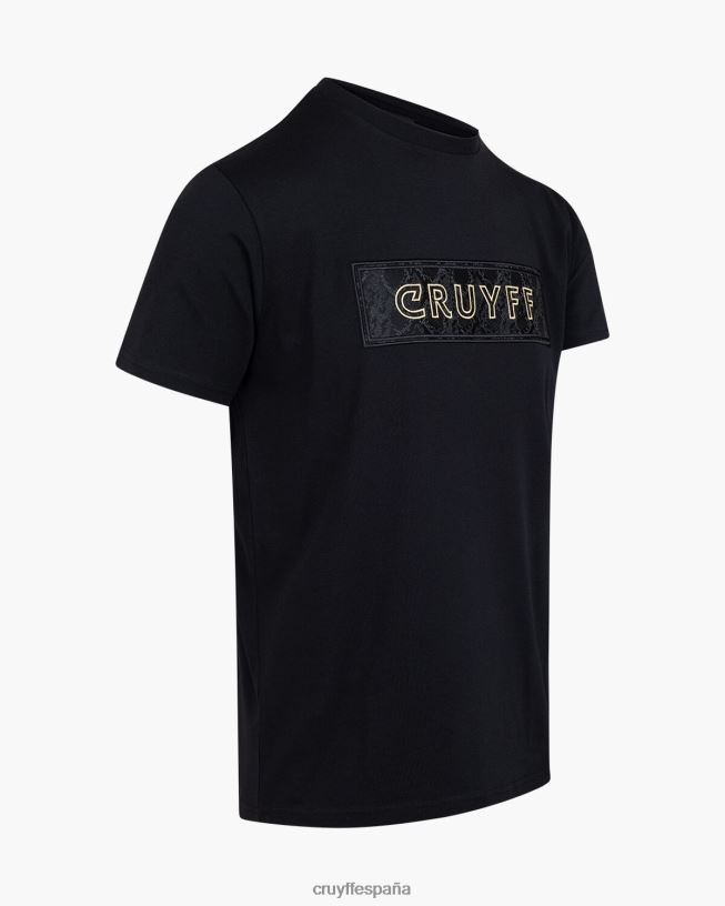 camiseta sin mangas Cruyff hombres negro D6DNB391 camiseta