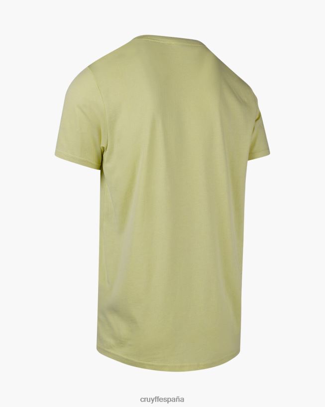 camiseta ximo Cruyff hombres amarillo D6DNB828 camiseta