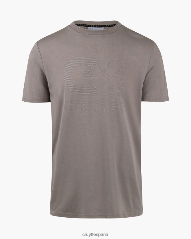 camiseta ximo Cruyff hombres gris claro D6DNB881 camiseta