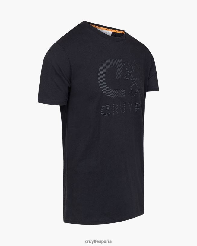 camiseta ximo Cruyff hombres negro D6DNB599 camiseta