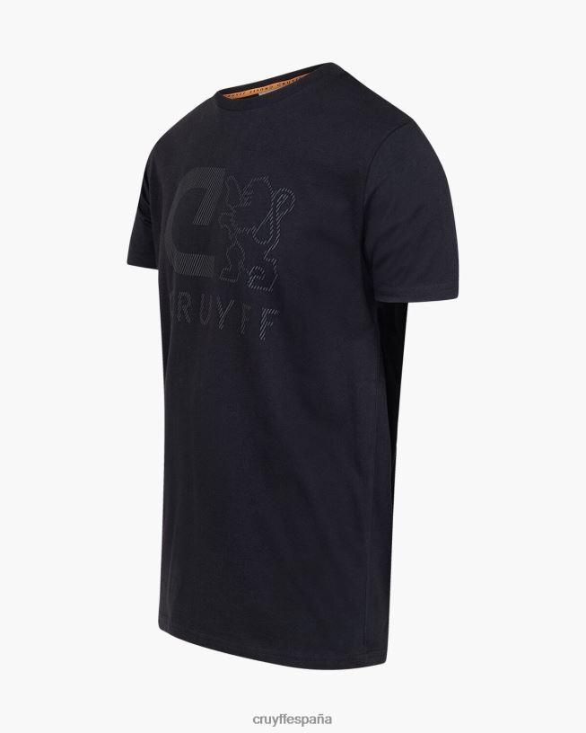 camiseta ximo Cruyff hombres negro D6DNB599 camiseta