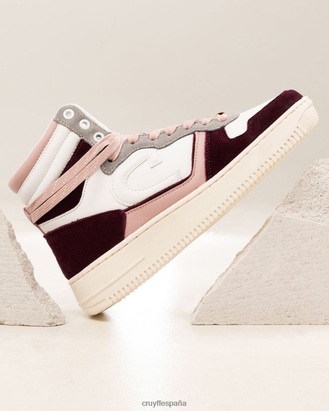 campo alto lux Cruyff mujer Burdeos D6DNB1004 zapatillas