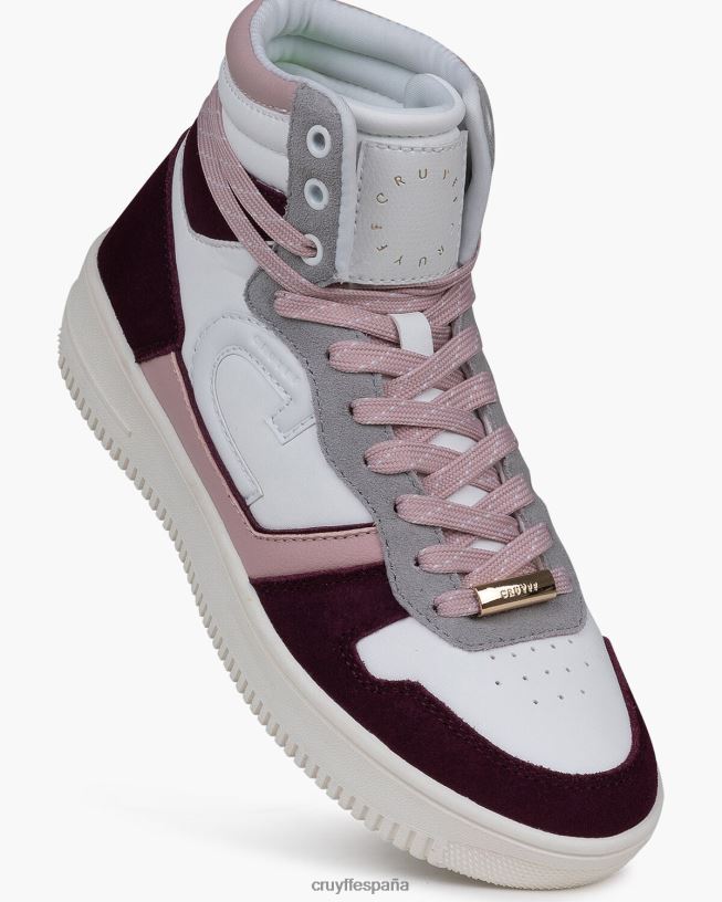campo alto lux Cruyff mujer Burdeos D6DNB1004 zapatillas