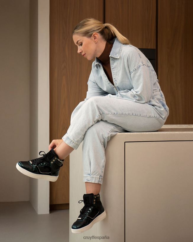 campo alto lux Cruyff mujer verde/negro D6DNB1023 zapatillas