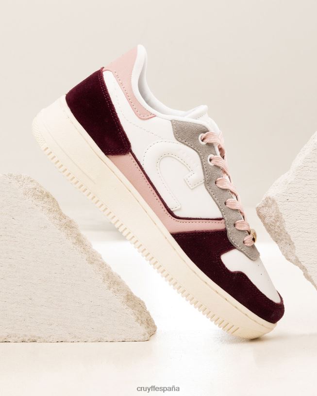 campo bajo lux Cruyff mujer Burdeos D6DNB996 zapatillas