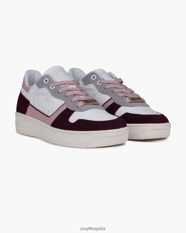 campo bajo lux Cruyff mujer Burdeos D6DNB996 zapatillas
