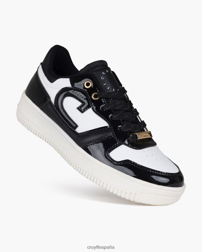 campo bajo lux Cruyff mujer blanco negro D6DNB1324 zapatillas