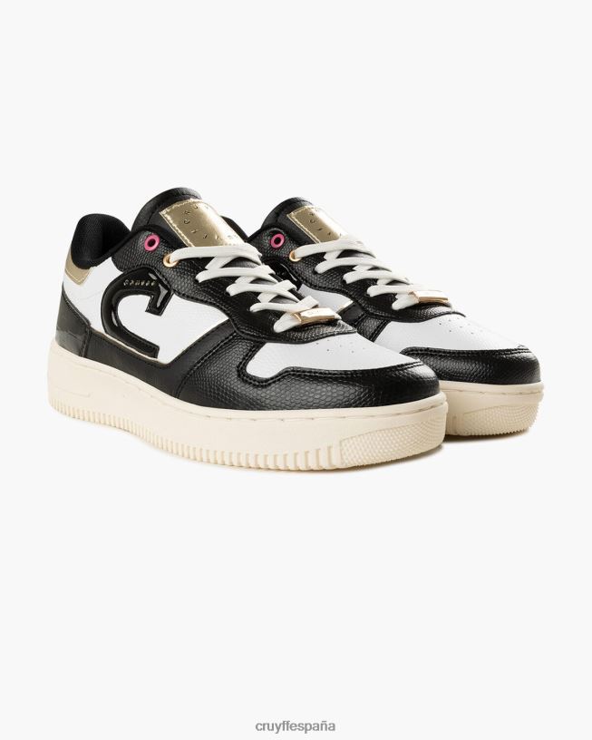campo bajo lux Cruyff mujer blanco negro D6DNB988 zapatillas