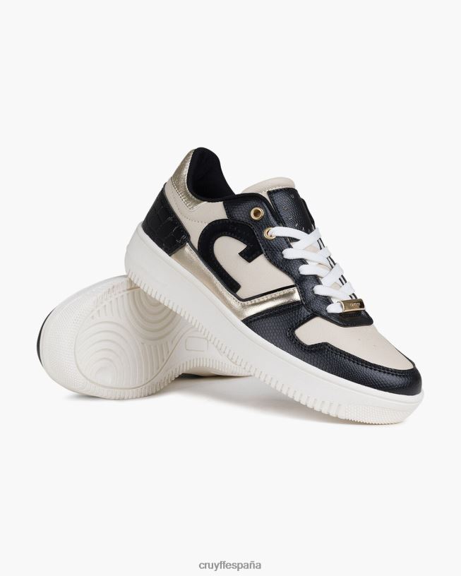 campo bajo lux Cruyff mujer negro/bronce D6DNB1014 zapatillas